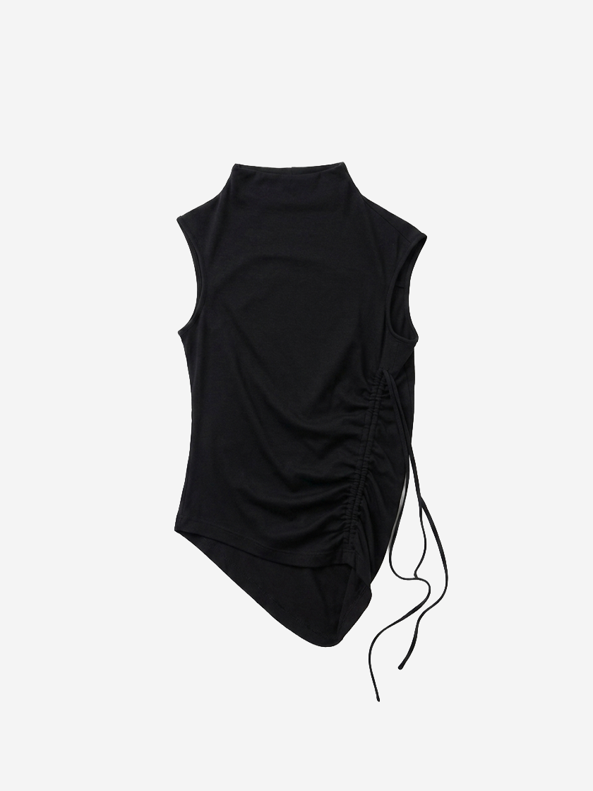 Asymmetric Ruched Top
