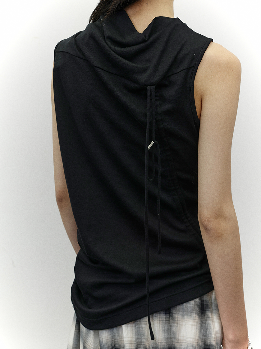 Asymmetric Ruched Top