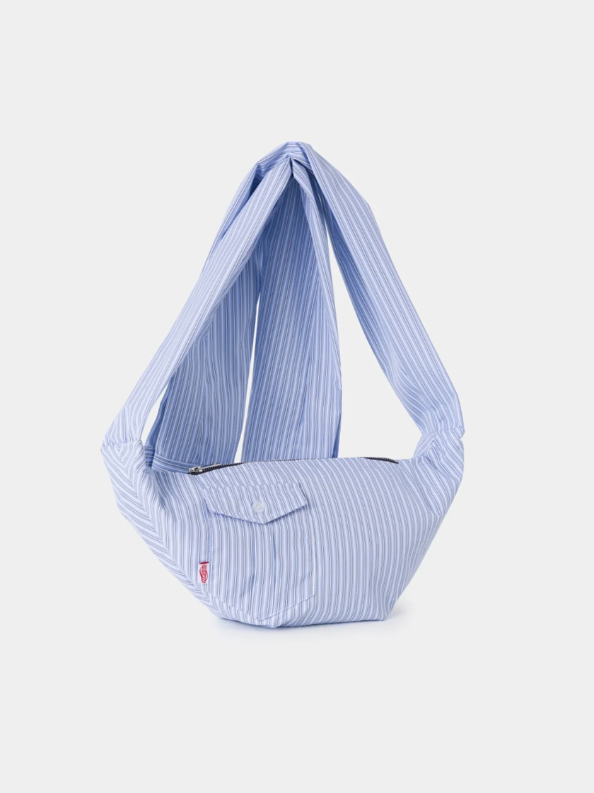 Stripe Shirtsleeve Bag Mini