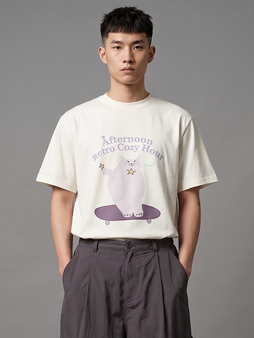 Skater Cat Tee