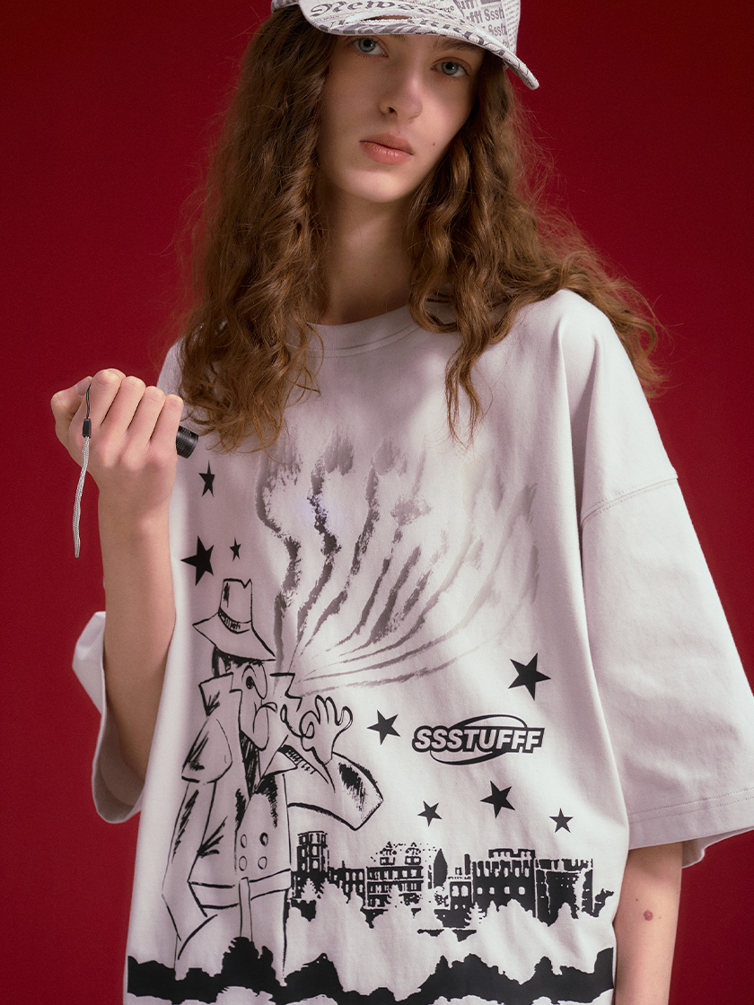 UV Smoking Detective Tee