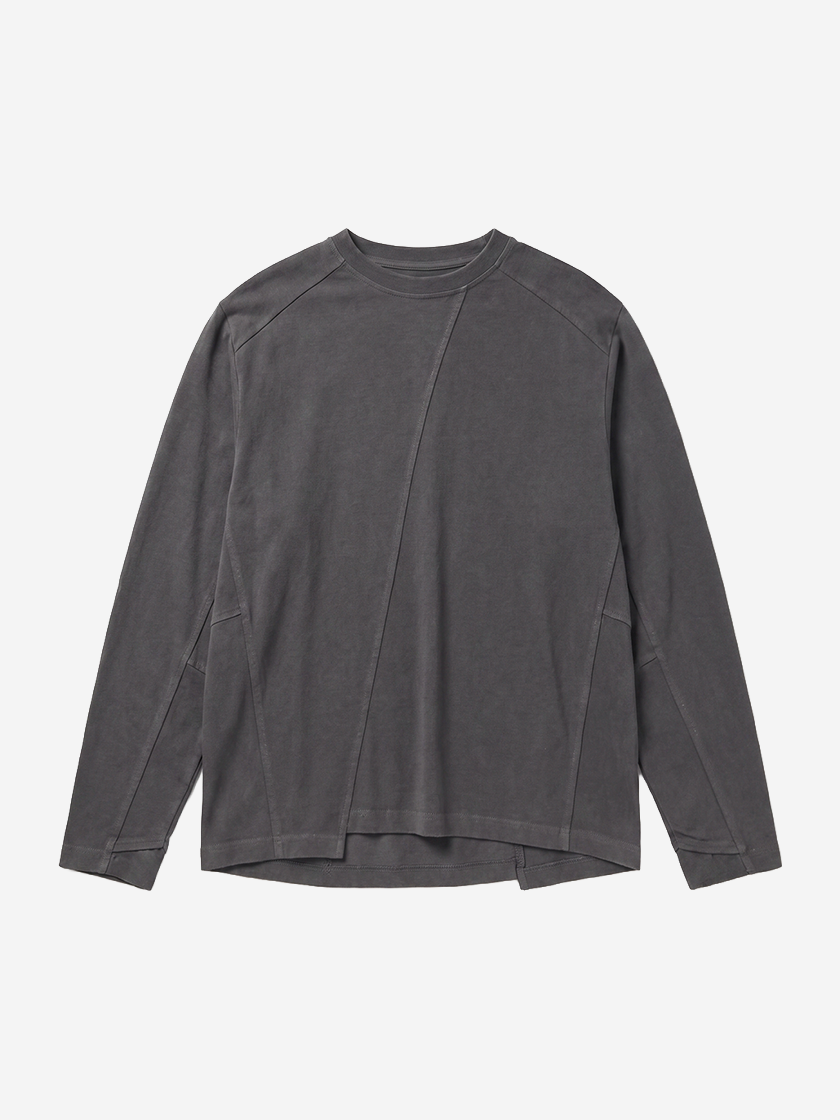 Split Oversized LS T-shirt