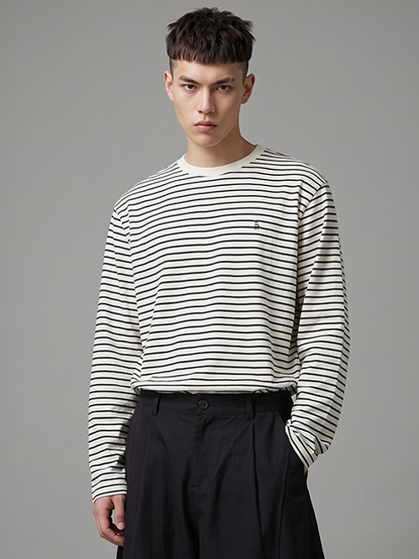 Classic Striped LS Tee