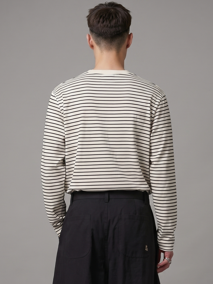 Classic Striped LS Tee