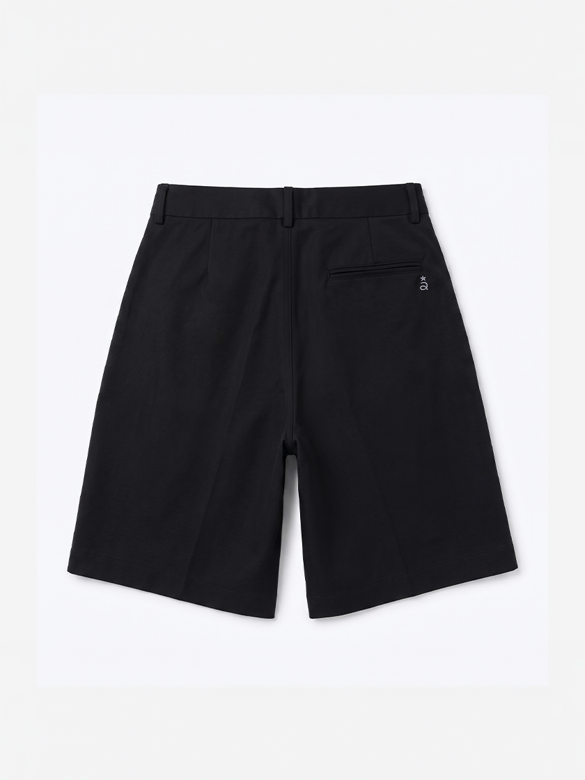 Tailored Pleated Shorts