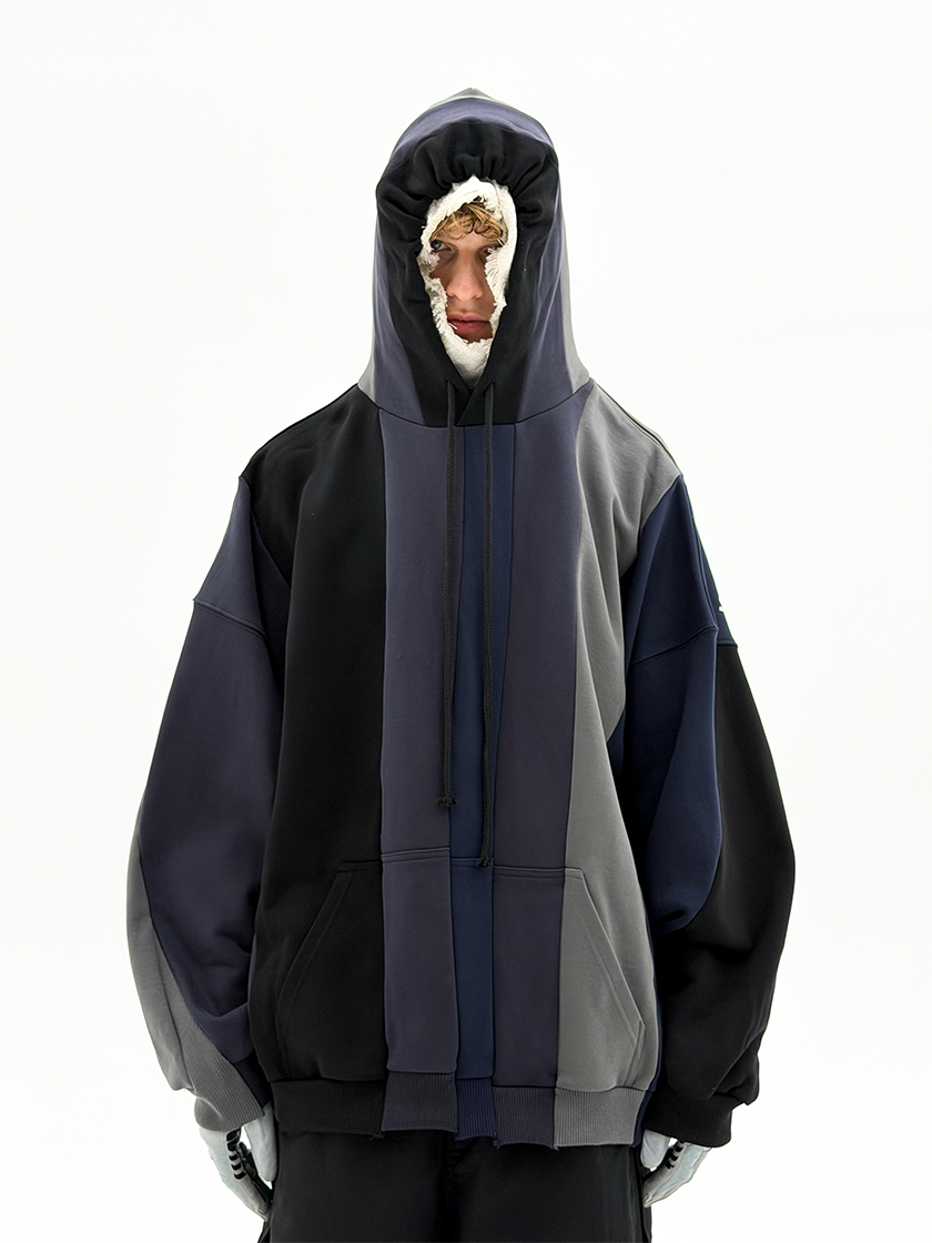 URL Paneled Hoodie