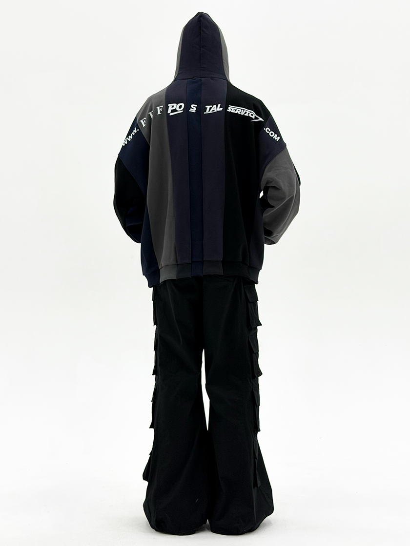 URL Paneled Hoodie