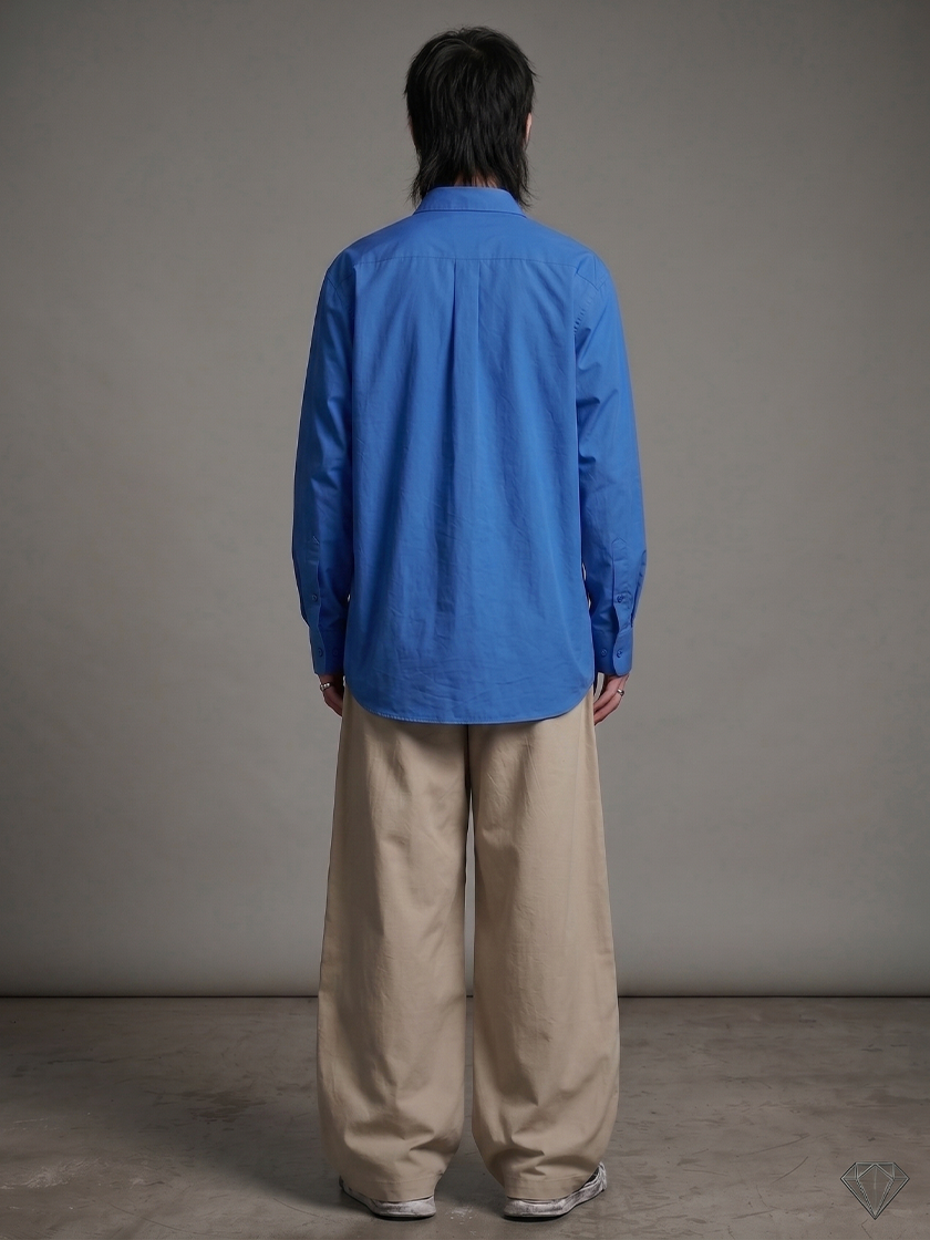 Relaxed Pleated Trousers