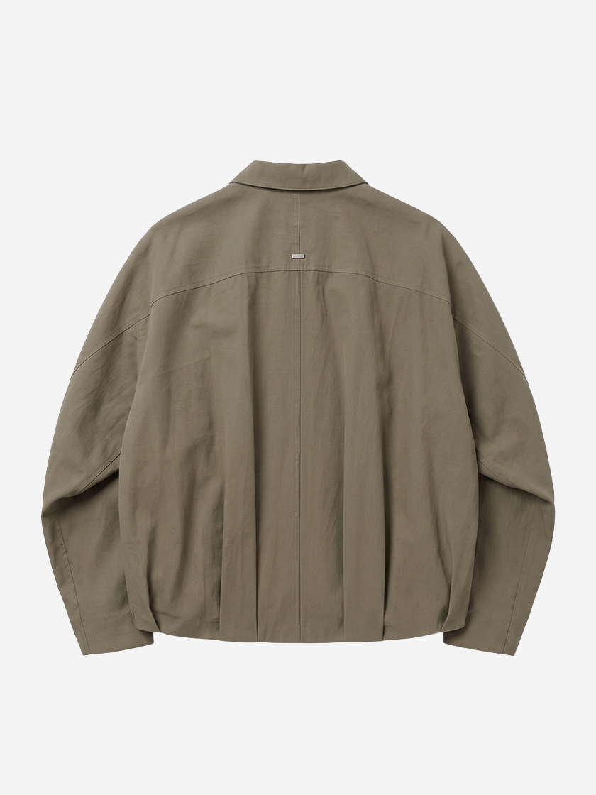Wool Blend Ballon Jacket