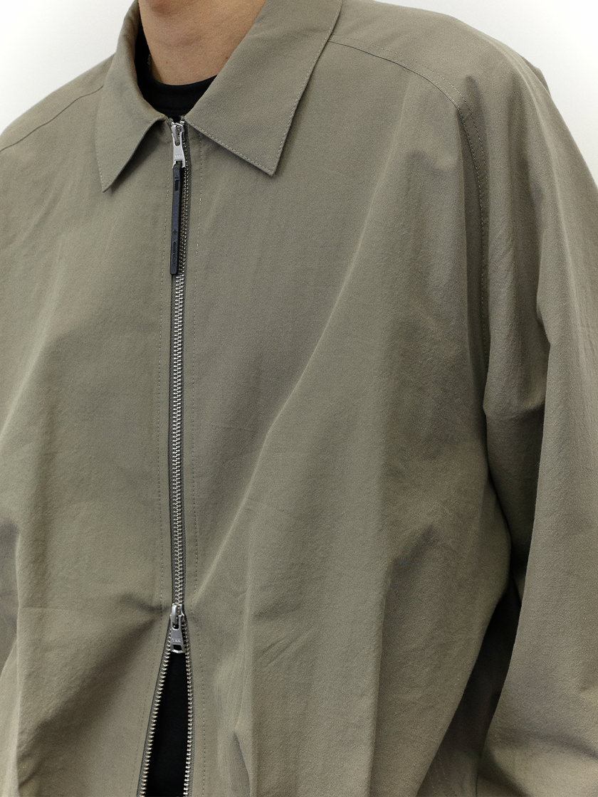 Wool Blend Ballon Jacket