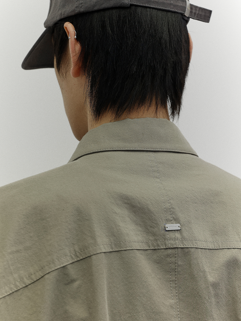 Wool Blend Ballon Jacket