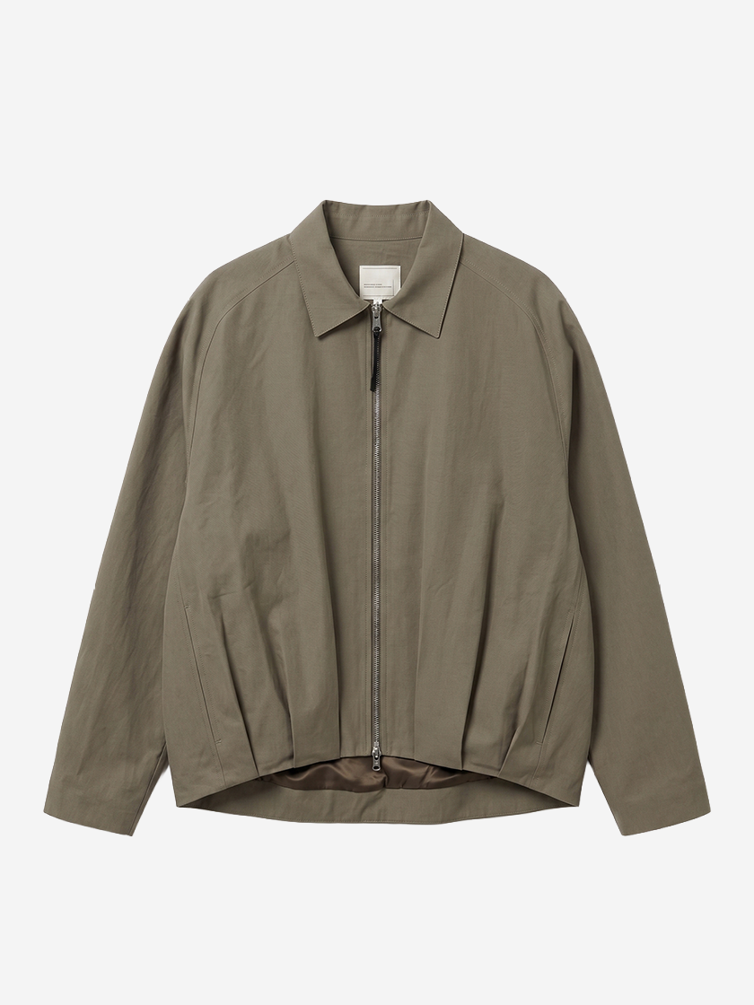 Wool Blend Ballon Jacket