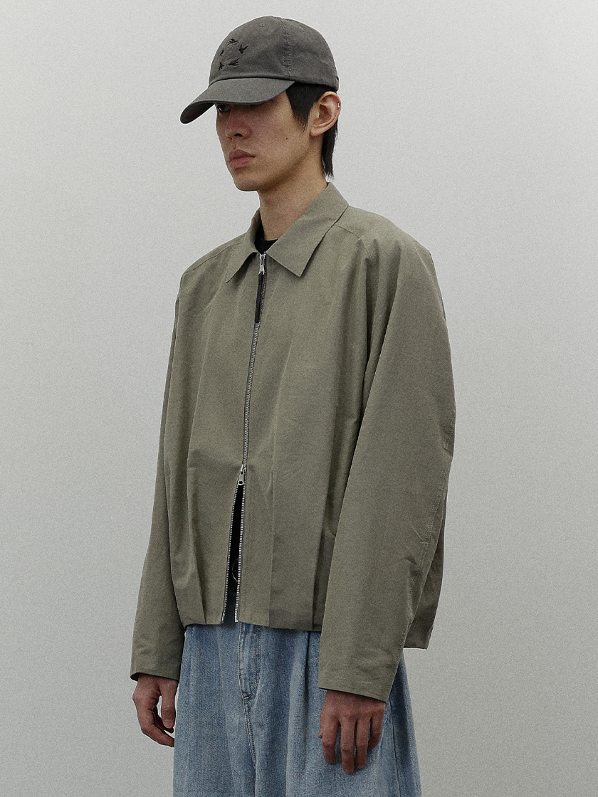 Wool Blend Ballon Jacket