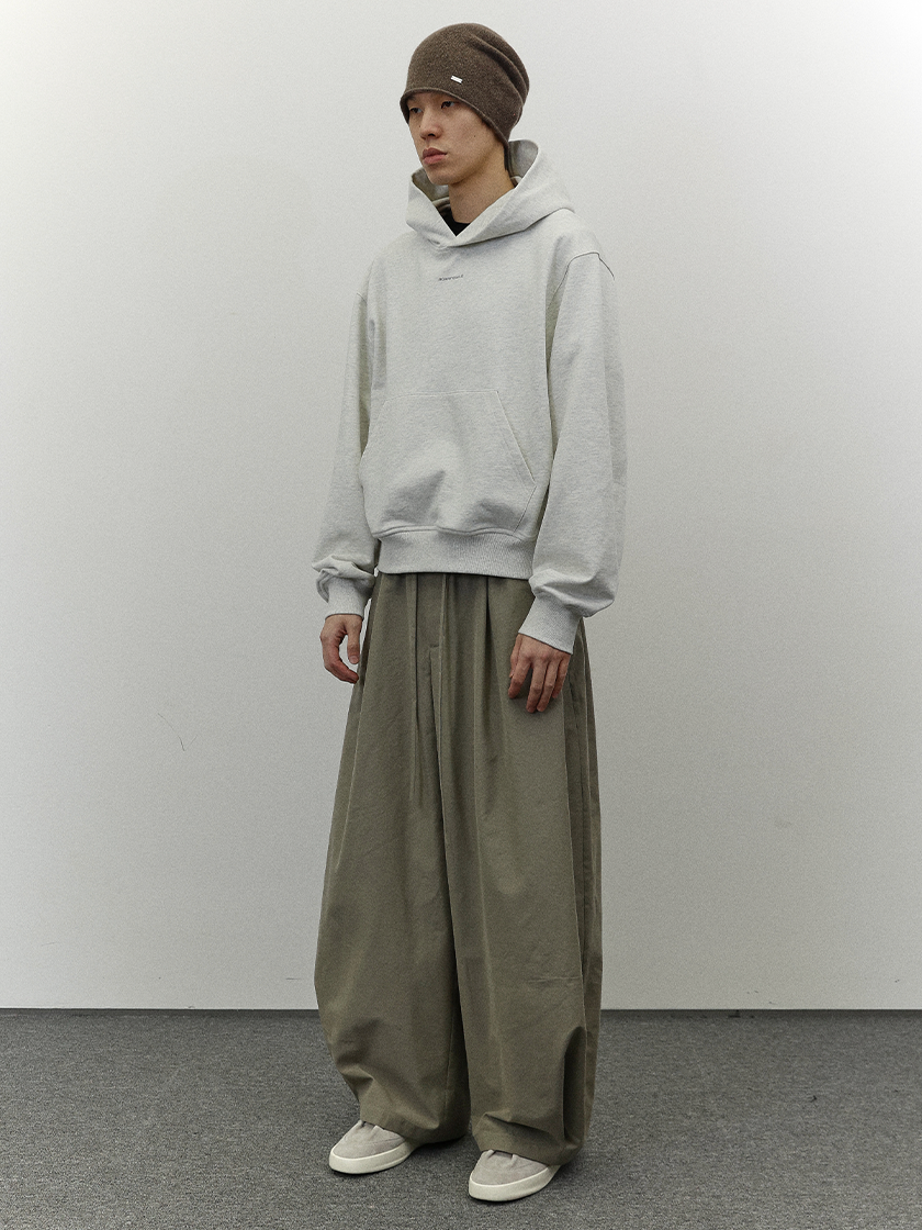 Wool Blend Ballon Pants