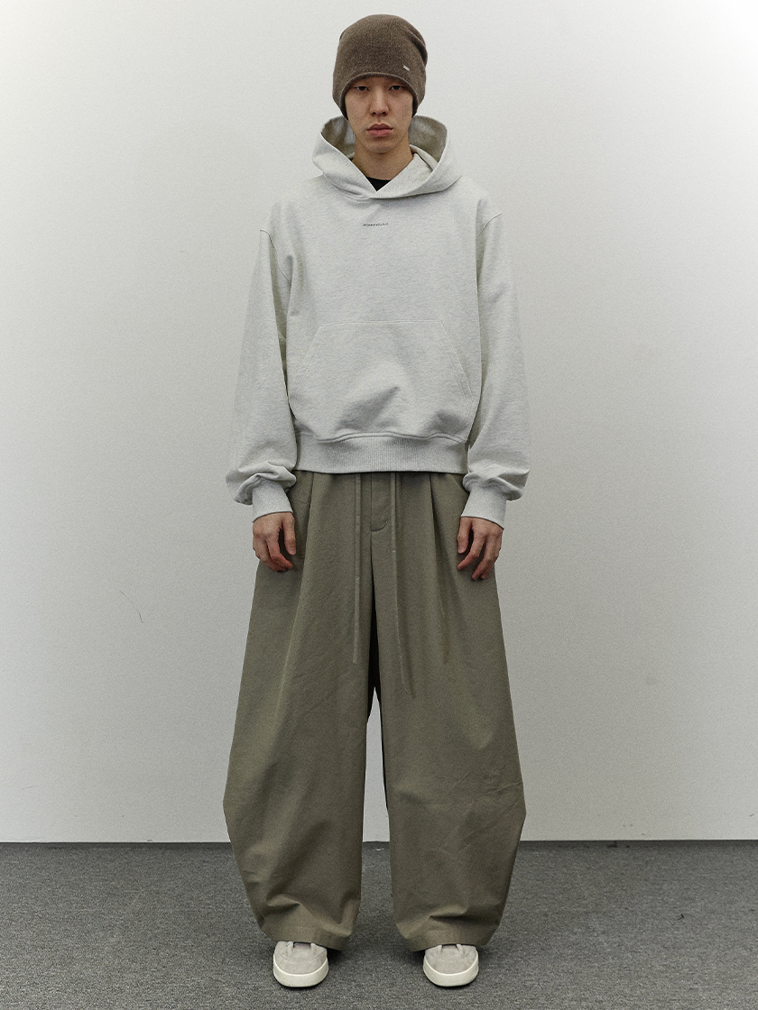Wool Blend Ballon Pants