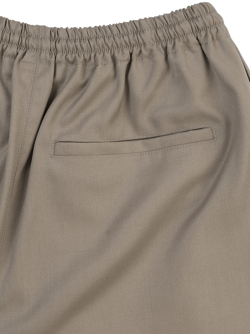 Wool Enigma Tracksuit Trousers Beige