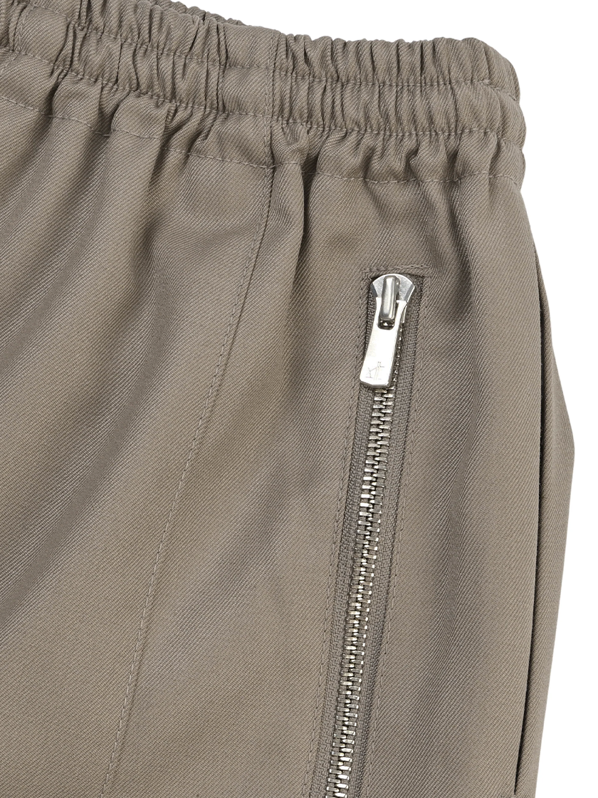 Wool Enigma Tracksuit Trousers Beige