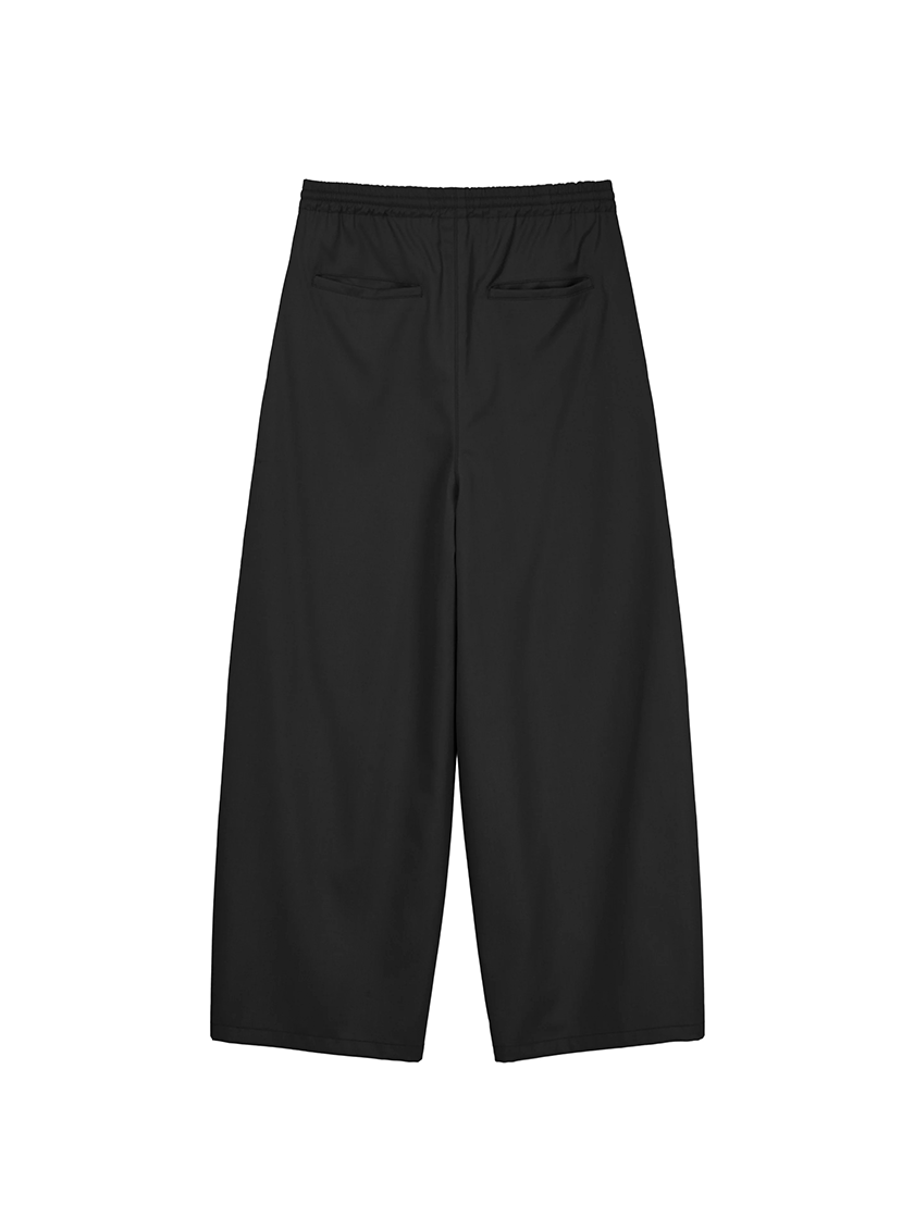 Wool Enigma Tracksuit Trousers Black