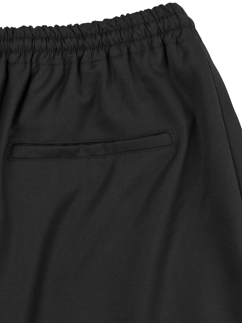 Wool Enigma Tracksuit Trousers Black