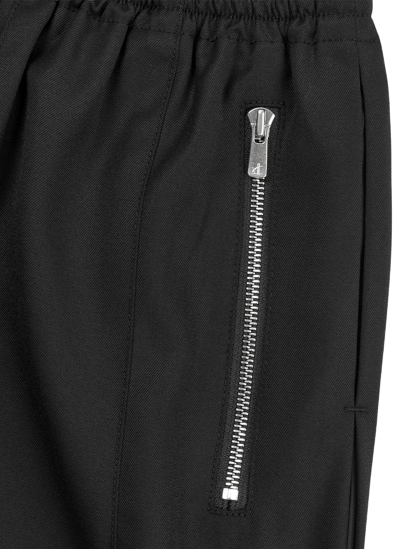 Wool Enigma Tracksuit Trousers Black
