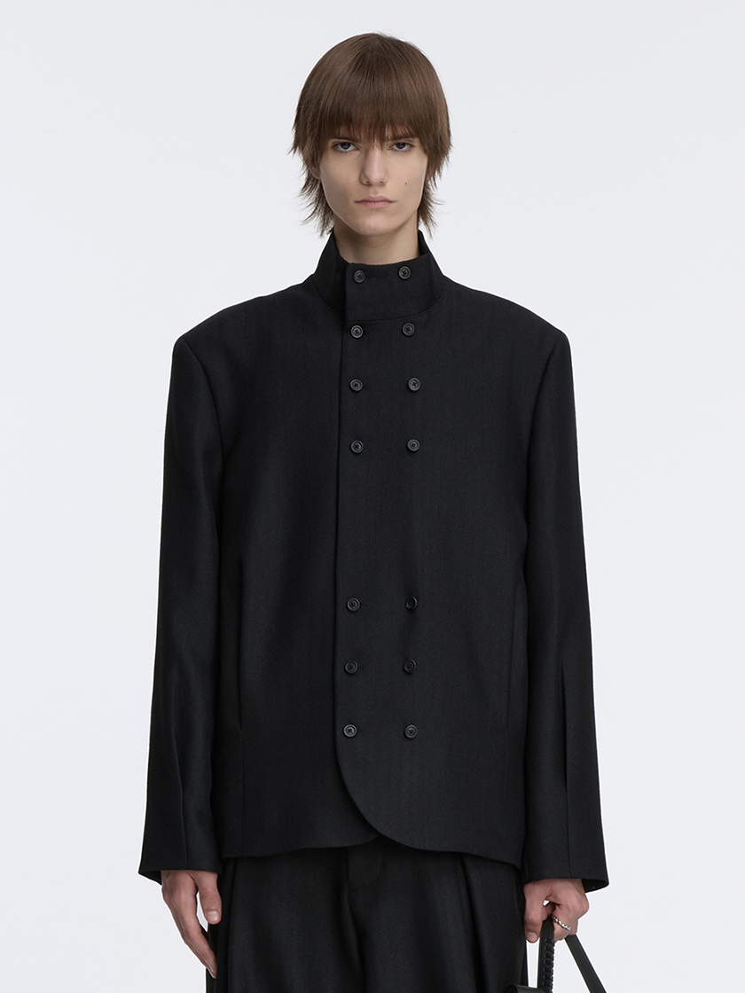Woolen Tailored Uniform Jacket