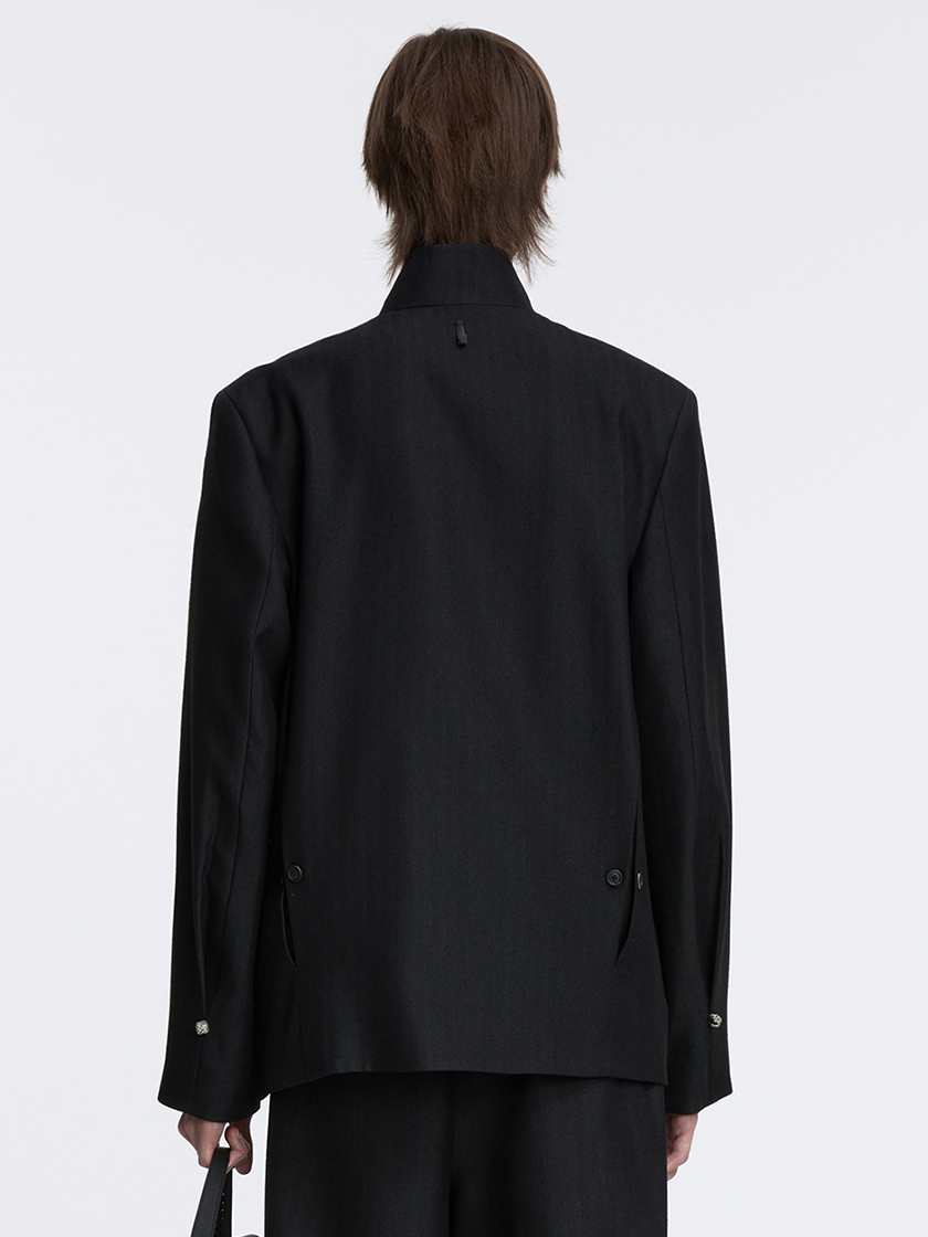 Woolen Tailored Uniform Jacket